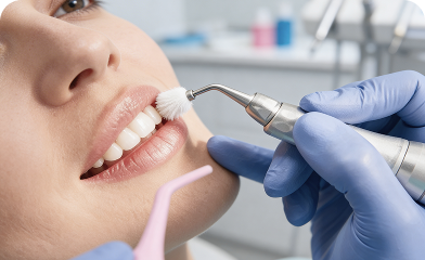 Профессиональная гигиена полости рта (скейлинг, AirFlow, полировка)